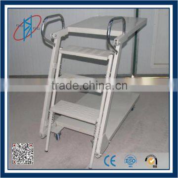 Steel Moveable Climbing Ladder Trolley