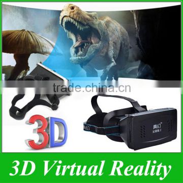 For 3D Movies Games 3.5-6" Smartphone Magnet Virtual Reality 3D VR Glasses Oculus Rift DK2 Googles Cardboard VR Headset