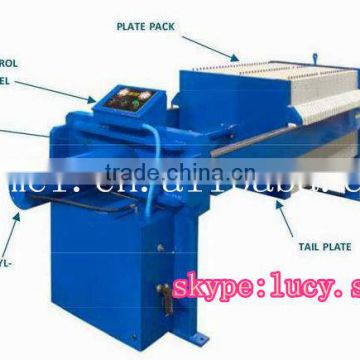 Plate and frame filter presses are dewatering machines