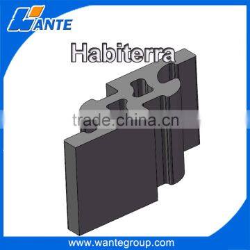 WANTE BRAND QT4-15 Double hydraulic block machine concrete interlock brick making machine