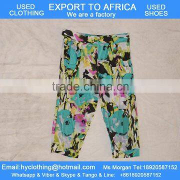 All Seasons Used Clothing From China for Second Hand Clothes Buyers of Lady Cotton Pants photo-3
