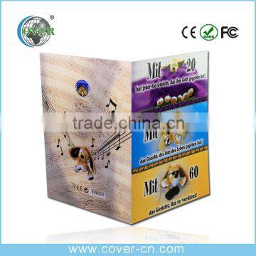 2015 Christmas Greeting Card/music Themed Christmas Cards/custom Musical Greeting Card photo-3