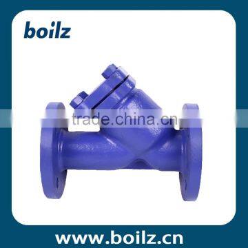 Carbon steel flange type ending water vacuum filter