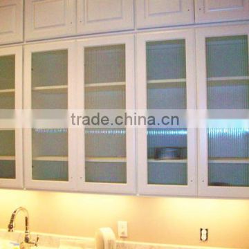 Tempered glass cabinet kitchen cabinet glass doors with AS/NZS2208:1996, BS6206, EN12150 certificate