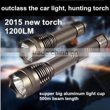 cool led rechargeable flashlight torch, led torch