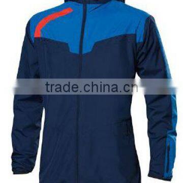 wholesales windbreaker parka jacket with lining for men