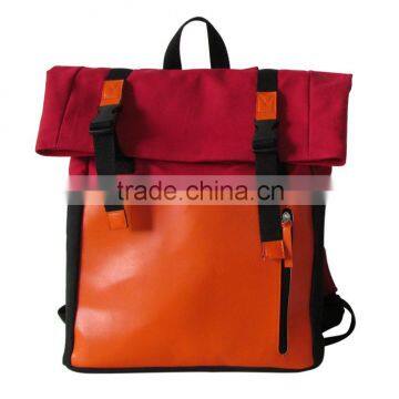 china supplier online shopping polyester backpack , taobao PU leather backpack