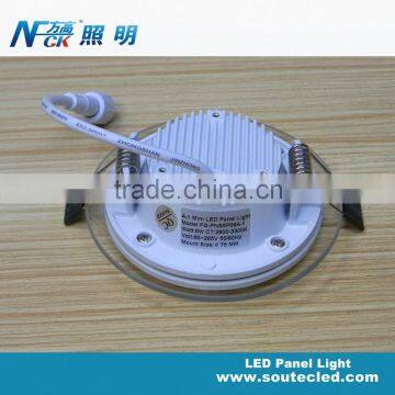 Top Quality Glass Led Light Switch Panel Indoor Led Light Panel Price 6 Watts Panel Lamp photo-2
