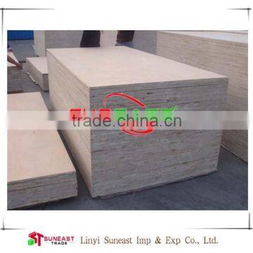 Linyi SUNEAST Blockboard, block board cubic meter,19mm block board