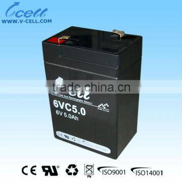 5.0Ah 6V solar system battery