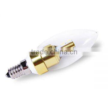 Multifunctional led bulb 12V with great price,CBM -YL-002 dimmable filament led bulb,led candle bulb with CE certificate