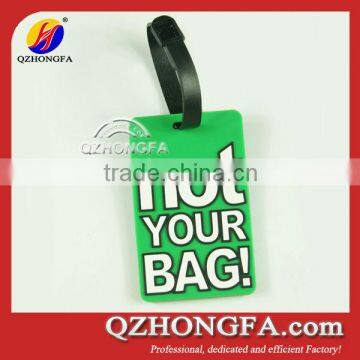 Personalized Soft PVC Suitcase Tags