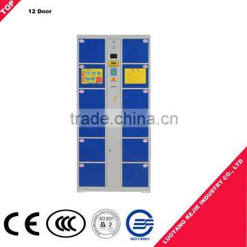 K/D popular electronic smart online shipping locker for click&collection gym lockers small doors metal electronic safe locker