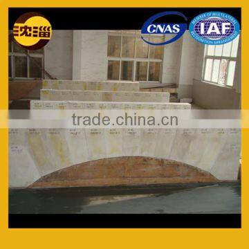 glass kilns used sillimanite brick refractory brick curved fire brick