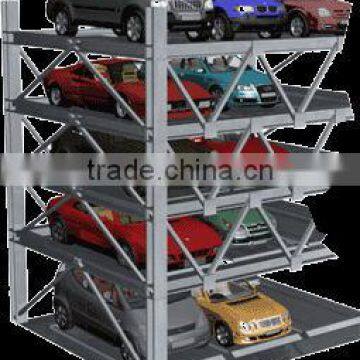 Vertical automated car parking garage design