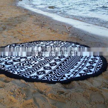 Round beach towels mandala recznik plazowy okragly