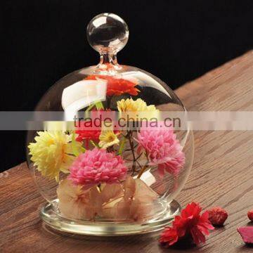 Hot!!! Blown Glass Display Dome&make Decorative Glass Dome for Cake photo-3