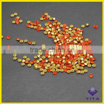 Wholesale Hyacinth Price Pointback Crystal Glass Chaton Stones photo-3
