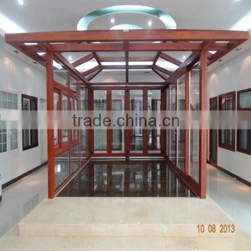 Wanjia aluminum sunroom, garden house, glass house