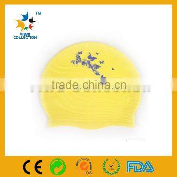 custom swim cap,ear protection swim cap for kids,eco-friendly swimming cap