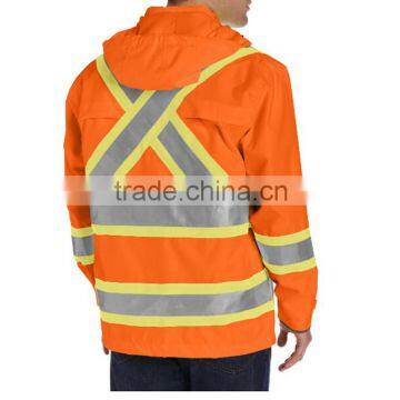 Hi-vis Sleeves Waterproof Jacket Reflective Security Jacket photo-3