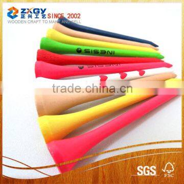 Cheap With Diferent Color Wooden golf tee