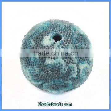 Wholesale Hot Sale Indonesia Style Resin Blue Jewelry Beads PCB-M100565