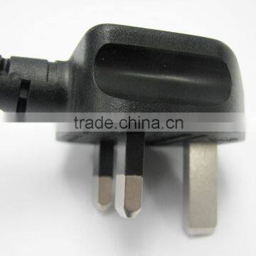 ASTA standard 3-13A/ 250V 3pinPVC Non-rewireable electrical plug