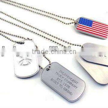 Fashion military id tags