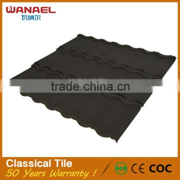 best quality with CE ultraviolet resistant roof tile manufactures design for sale