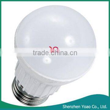 E27 3W 270LM 6050-6700K White Light Eco-friendly Plastic LED Light Bulb photo-4