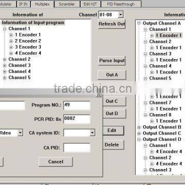 ip to rf Converter Scrambler Modulator (TS IP/multicast Gigabit In,4*DVB-C RF Out) photo-6
