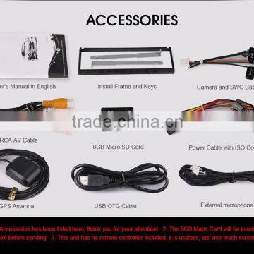 Winmark 7 Inch 1 Din Car DVD Player Stereo Retractable Touch Screen Android 4.4 Wifi 3G GPS Bluetooth Digital TV Port Universal photo-6