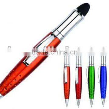 2012 design Touch screen pen with metal clip