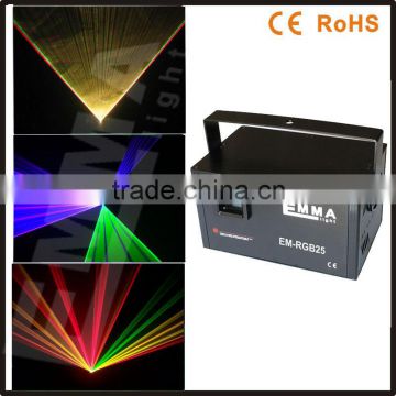 3w Full Color Laser Light / 3D Animation Laser Light / dmx control pattern light disco lights dj equipment