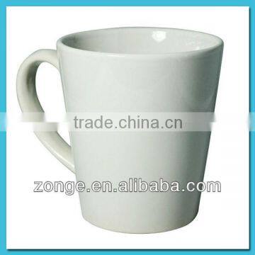 12oz Latte Cone Shape Mug Sublimation Wholesaler