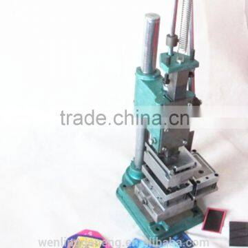 63.5*63.5mm square fridge magnet making machine from Wenling