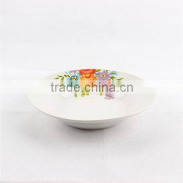 Ceramic soup plate,cheap ceramic plates dishes,bulk white ceramic dinner plate