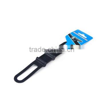 Bicycle Headlight Mount Holder Bandage Cycling Sports Ties Strap Band Silicone Band Strap Torch FlashLight Phone Tie photo-2