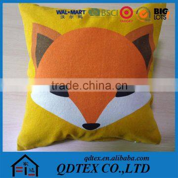 2015 new design cotton fabric cartoon printing chair cushion