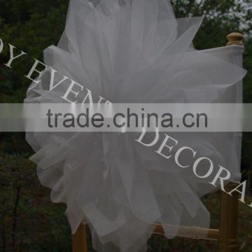 YHC#116 handmade artificial flower events banquet wedding chair cover table cloth