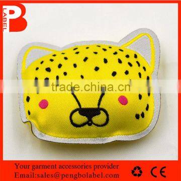 woven label beanie hats fireproofing custom red clothing woven label/main woven label/woven patch made in china