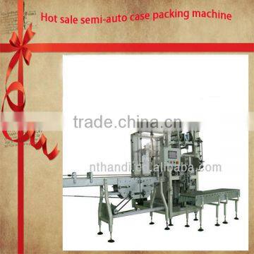 Hot sale semi-auto box filling machine from Shanghai Port