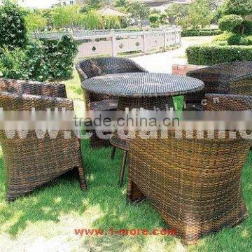 outdoor furniture rattan Aluminum frame UV resistance,weather & water proof