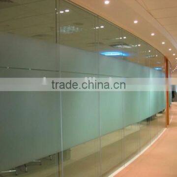 Frameless Glass Office Partition Living Room Partiton Laminated Safety Glass Types of Partition Walls photo-3