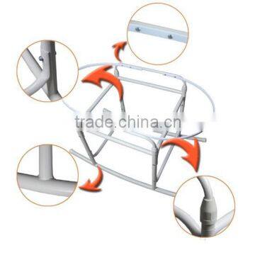 Basket Stand Metal Rocking Stand Metal Stand for Baby Moses Basket Two Side Rocking photo-2