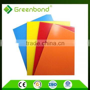 Greenbond brushed cheap facade wall panel diverse usage aluminium facade panel