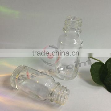 250ml 500ml clear medical glass bottles pill storage small screw mouth wholesale