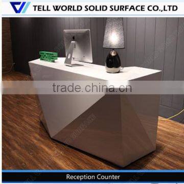 Hot Sale High Quality Environmental Modern Design White Reception Desk photo-4