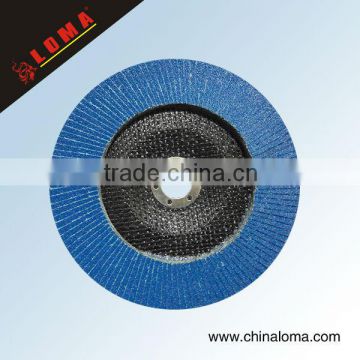 zirconia flap disc blue color for I NOX